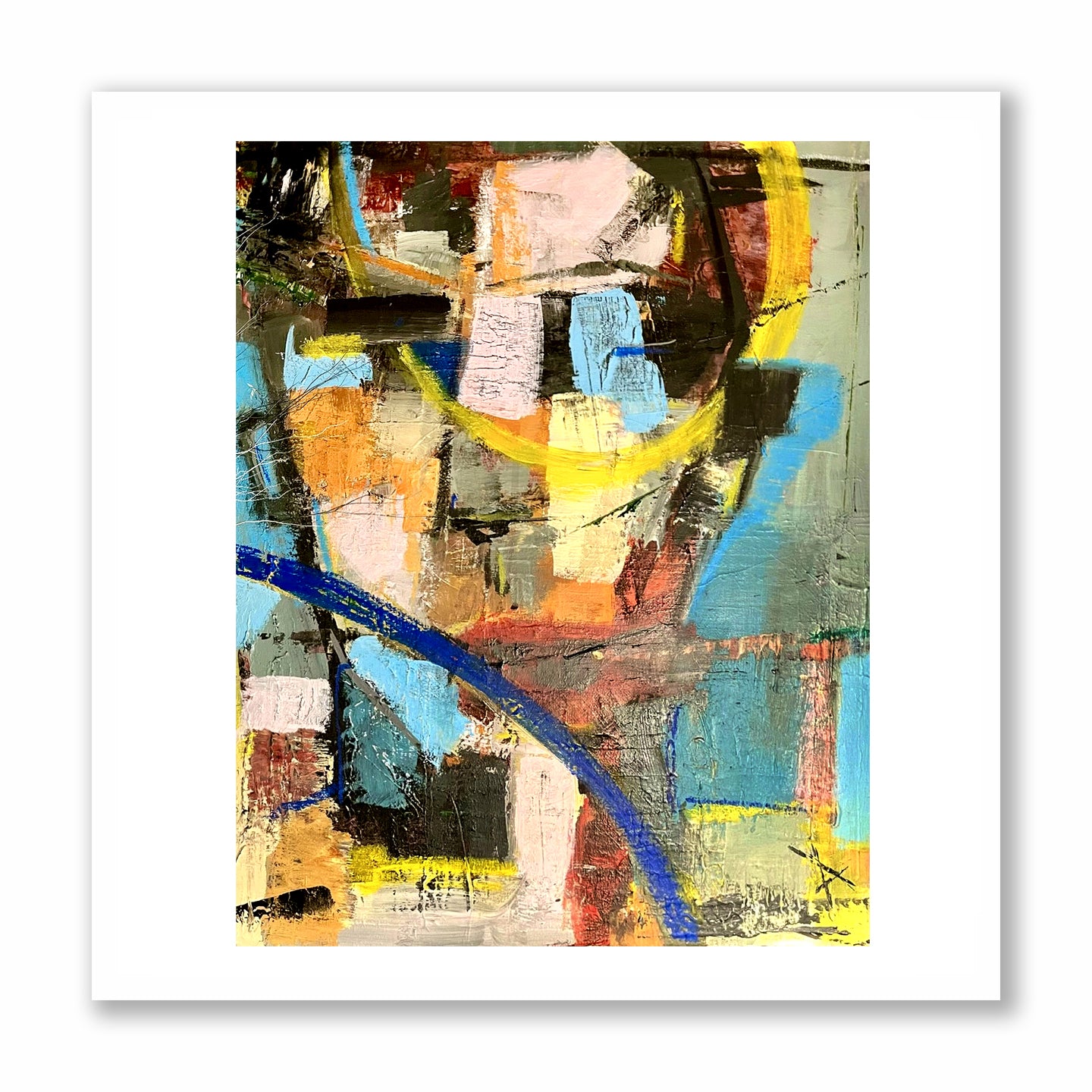 Patchwork Emotions - Greetings Card