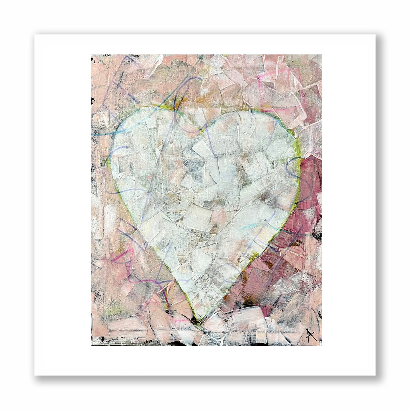 Almost Visible - Greetings Card