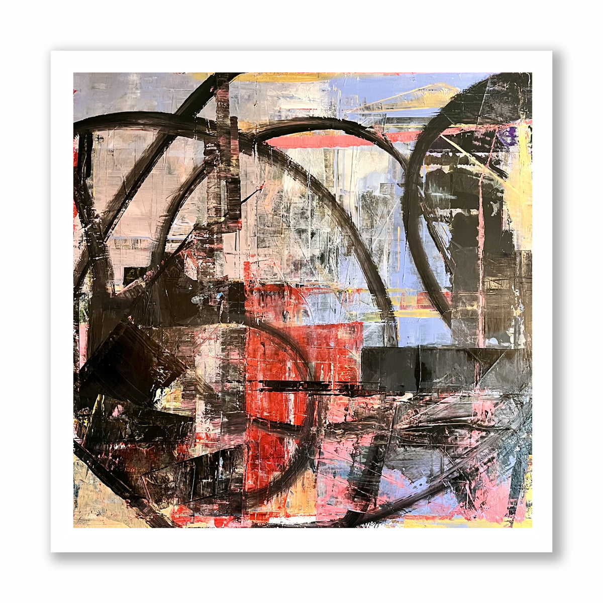 Abstract Fooled April Fool Greetings Card | Abstract Art | Amanda Cosgrove – On Another ...