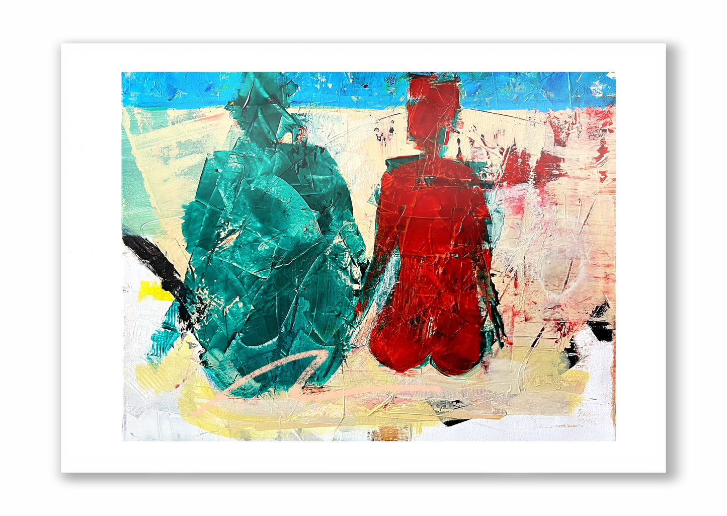 Side by Side - A3 Print